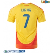 Maglie da calcio Colombia Luis Diaz #7 Prima Maglia Copa America 2024 Manica Corta